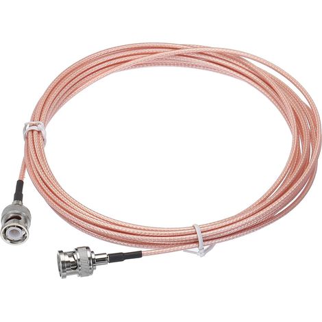 RG316 Coaxial Câbles BNC Mâle Vers BNC Mâle Bas Perte RF Coaxial Câble 14,7FT Orange (1/5)