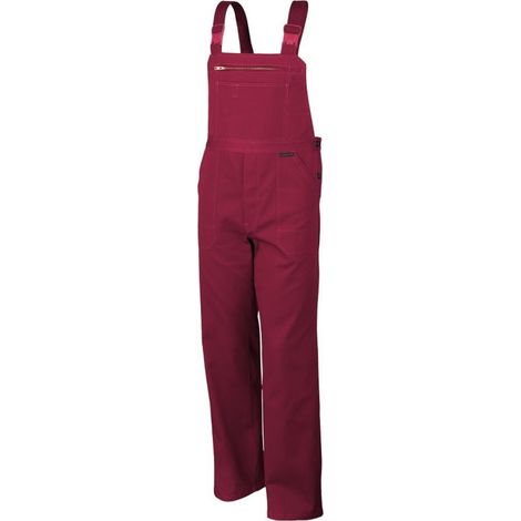 Qualitex Latzhose "favorit", Größe: 26, Farbe: rot (1/2)