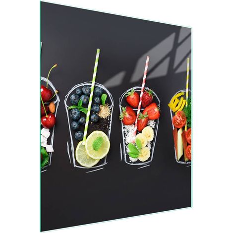 TAGLIERE IN VETRO 45x52 Frutta (1/5)