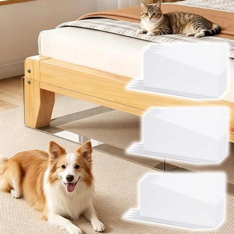 Bloqueur de jouets, protection transparente pour canapé, lit, chats/ch (1/5)