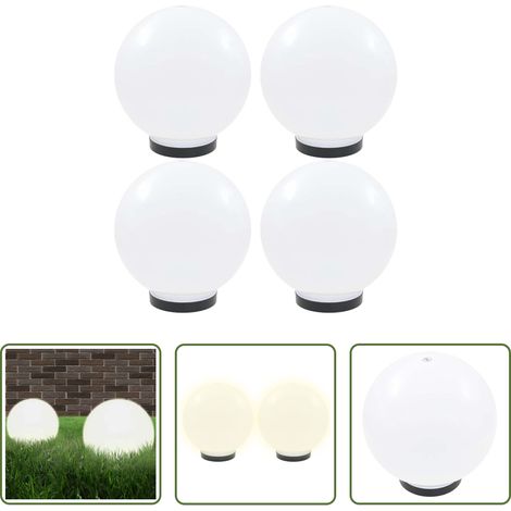 LED-Gartenleuchten -  LED-Gartenleuchten 4 Stk. Kugelförmig 25 cm PMMA (1/5)