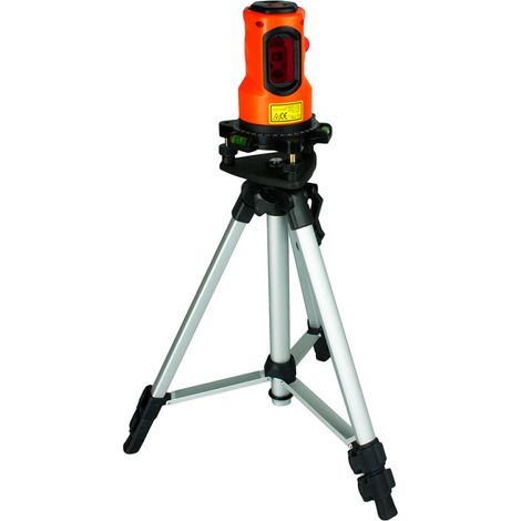 Sodise – Niveau laser autostabilisateur – Précision ± 0,5 mm/m – Portée jusqu'à 10 m – Alimentation 2 piles LR06-AA – Trépied réglable inclus (1/6)