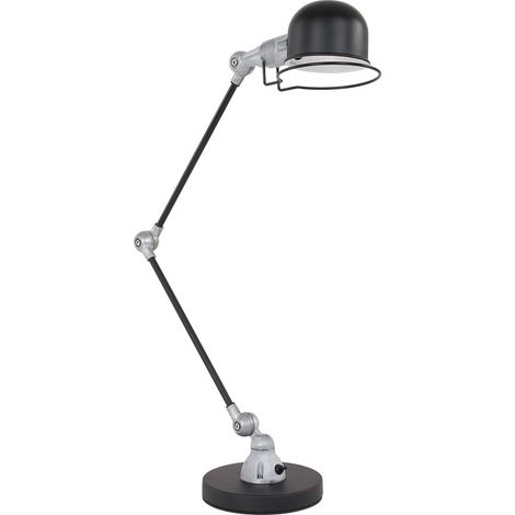 Lampe de table - noir - Davin - plastique métal - lampe de (1/8)
