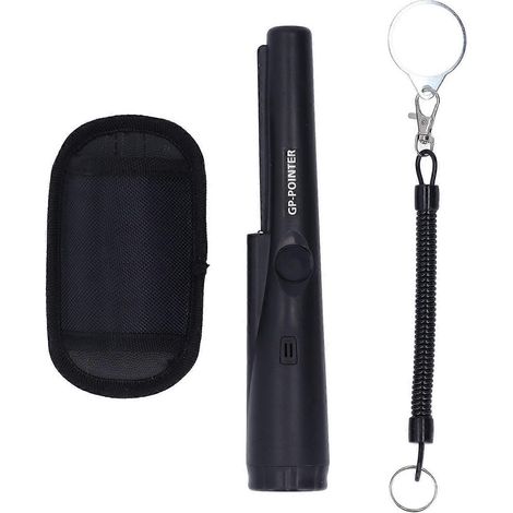 Handmetalldetektor mit LED-Licht, hochpräziser Metalltester, Outdoor-Schatzfinder