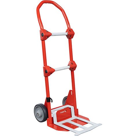 Carrello a mano - Parafango fisso e pieghevole - 2 barre di supporto - 180kg - 810010388/BM