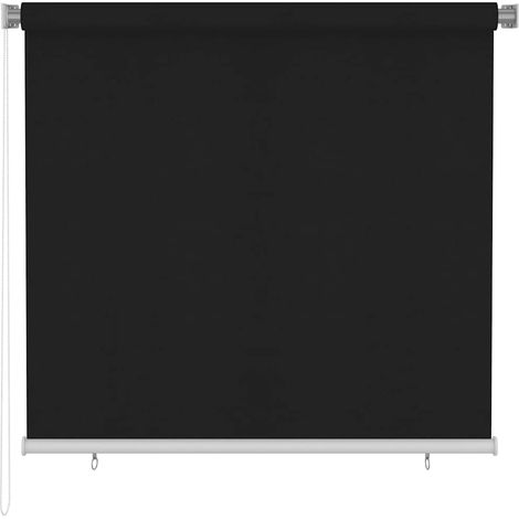 Maison Exclusive - Store roulant d'extérieur 160x140 cm Noir