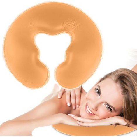 Silikon-Spa-Kissen, Gesichtskissen, Gelkissen, Massagekopfteil, Gel-Gesichtskissen für Massageliegen, Spa-Massagegerät, Hautpflege, weiche Oberfläche
