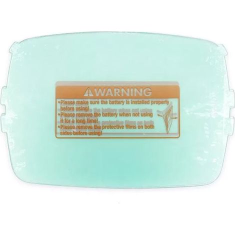 Ecran de protection extérieur pour masque de soudage ventilé Europure LINCOLN ELECTRIC WP403676-5 (1/2)