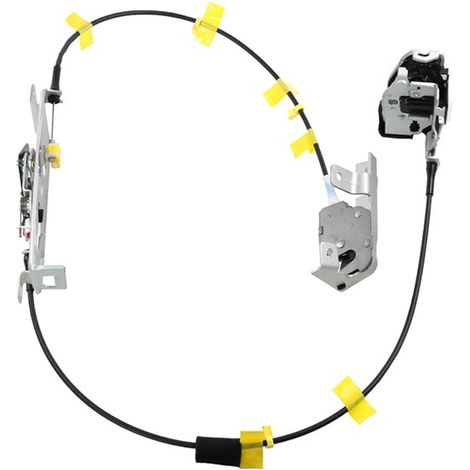 8L3Z18264A00B is suitable for the rear left door latch assembly with wiring harness of Ford F150. (1/4)