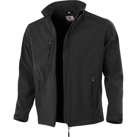 Qualitex Softshelljacke, Größe: L, Farbe: schwarz (1/2)