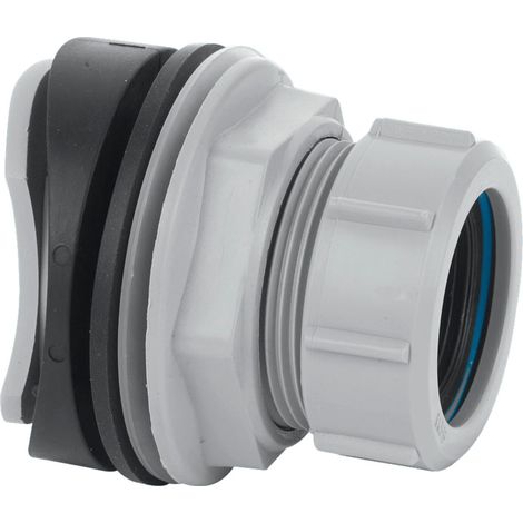 McAlpine Mechanical Soil Grey Boss Connector For Pipe 1.25''   BOSSCONN-1.25GR (1/5)