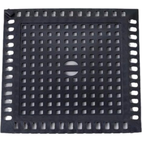 125 125 5mmGrille de Douche Anti-Cheveux - Filtre Attrape-Cheveux pour Baignoire et évier, récupérateur pour bonde d'évier à Blocage de Cheveux, Tamis en Plastique pour la Salle de Bain. (1/5)
