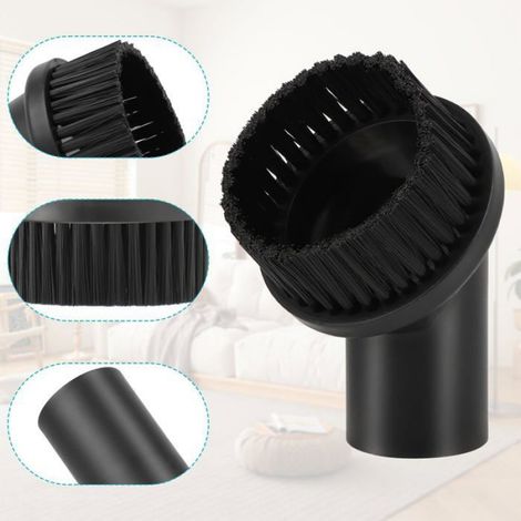 Brosse À Poussière - 35 Mm - Pour Aspirateur Universel - Compatible Tube 35 Mm - 2 Pièces (1/5)