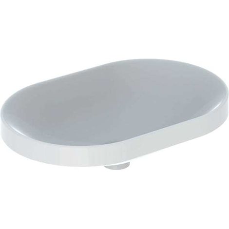 Geberit VariForm Einbauwaschtisch elliptisch, 600x400mm, ohne (1/5)