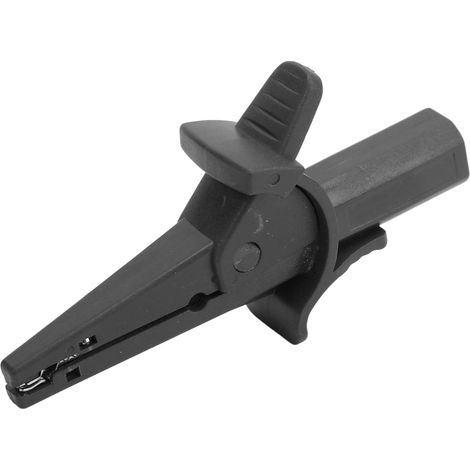 Pince de test isolée 20mm avec connecteur banane 4mm pour diagnostics électriques voitures et camions (1/5)