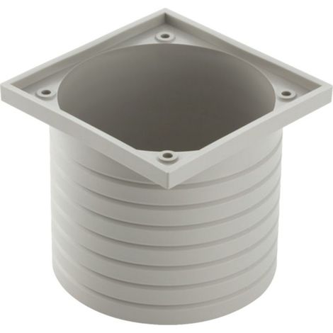 Entonnoir d'entrée Geberit en PP se coupe à la longueur Gris granit - GEBERIT 854.694.06.1