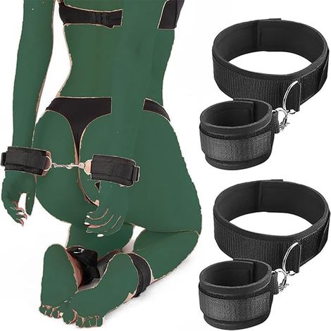 Sangles Réglables Cheville – Accessoires Yoga Poignet, Courroie Bracelet - Y1D06WX6 (1/5)