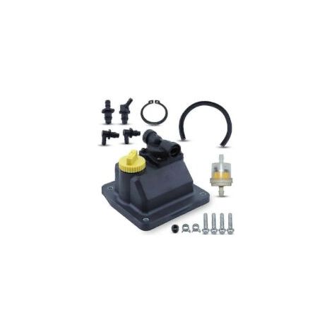 Kraftstoffpumpensatz mit Ventildeckel, kompatibel mit Kohler CH18, CH25, CH730, CH740, Teilenummern 2455905 S und 2455908 S.