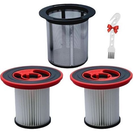 2 filtres HEPA, 1 pré-filtre en acier inoxydable, 1 brosse de nettoyage pour aspirateurs sans fil Bosch Unlimited Series 7 BKS711XXL, BBS711W, BBS712A, BCS711GB, BKS711MALL Numéro de pièce : 12040193 (1/5)