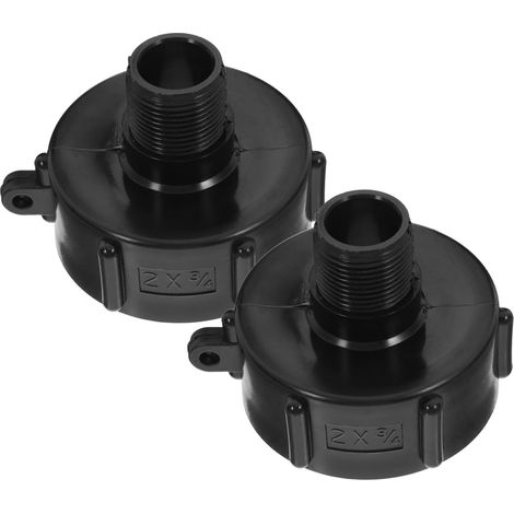 IBC Tankadapter 2 Stück 60x6mm Wassertankventil Ersatz für