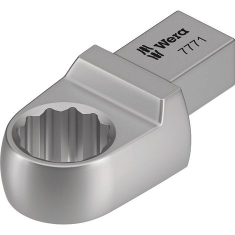 Llave de inserción 7771 SW 17mm 9x12mm acero CV WERA (1/5)