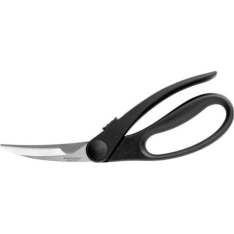 Fiskars 1023819 Geflügelschere schwarz 23 cm Edelstahl