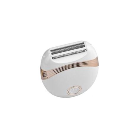 Rasoir électrique pour Femme,Tondeuse Bikini,épilateur Humide et Sec pour Jambes,Corps,Visage, aisselles et pubien,Portable,Rechargeable par USB,Blanc perle (1/5)