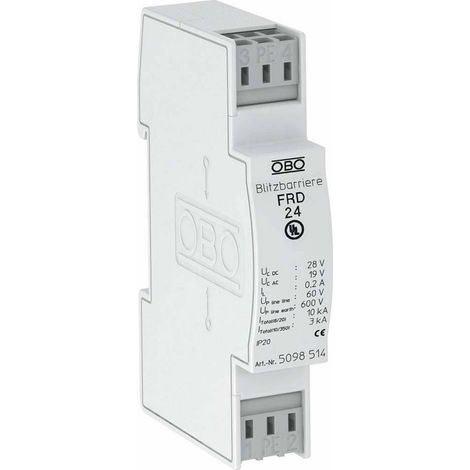 OBO Bettermann 5098514 FRD 24 Parafoudre 10 kA (1/2)