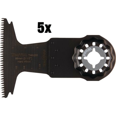Makita 5x Tauchsägeblatt 65 BIM TMA055 - B-64892-5 (1/5)