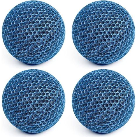 Lot de 4 Absorbeurs de Écume de Piscine Réutilisables, Éponge de Filtre Absorbant de Huile, Eponge Filtrante pour Spa Jacuzzi, Nettoyant en Mousse pour Piscine, Baignoire, Jacuzzi (1/5)