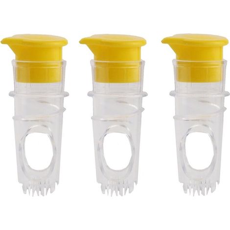 Presse-Citron Manuel 3 Pièces, Presse-Citron Portable, Presse-Agrumes Multifonctionnel pour Votre Cuisine (1/4)