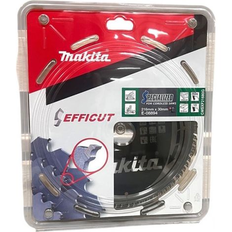 Makita EFFICUT Kapp- und Gehrungssägen 216 x 30 mm • 80 Zähne