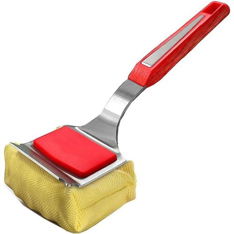 Spazzola per la pulizia della griglia, detergente per griglia in acciaio inossidabile, spugna non metallica, per esterni, cucina, barbecue, picnic, cottura, forno, piano cottura, manutenzione (1/5)