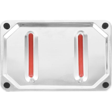 Tapis de repassage isolant en acier inoxydable, repose-fer de protection pour plan de travail, table à repasser résistante à la chaleur-22.50X15.80X1.50CM