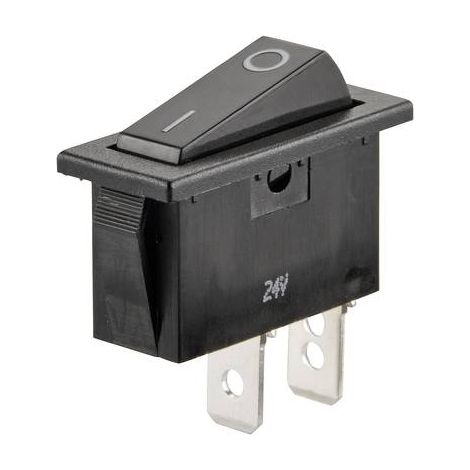 Interrupteur à bascule TRU COMPONENTS TC-R13-70A-01 1587528 24 V/DC 10 A 1 x Off/On à accrochage 1 p