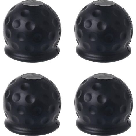 pièces Boule d'attelage, cache-boule d'attelage, attelage de remorque, pour caravanes et remorques (x4) (1/5)