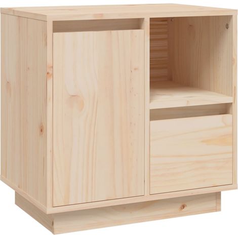 Maison Exclusive - Nachttisch 50x34x50 cm Massivholz Kiefer