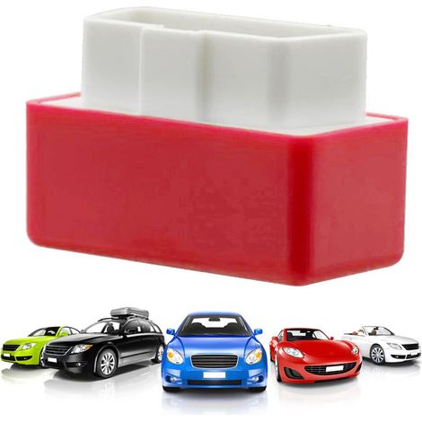 Économiseur de carburant de voiture ECO OBD2 ECOOBD, prise et puce de boîte de réglage d'entraînement (1/5)