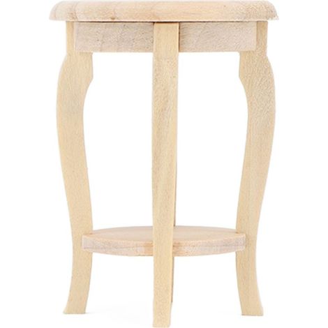 Lot en bois brut de tabouret miniature 1:12 pour maison de poupée - chaise bonsaï non finie, détaillée parfaite (1/5)
