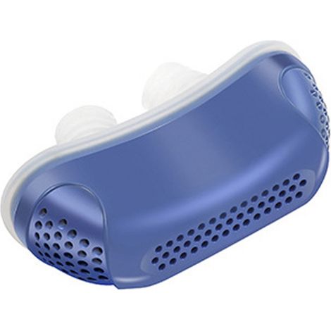 Dispositif Anti Ronflement Électrique, Écarteurs Nasaux en Silicone pour Hommes et Femmes, Aide à la Respiration Nocturne Bleu (1/5)
