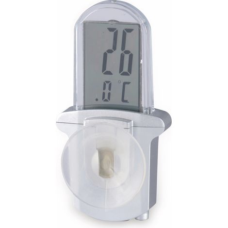 Digitales Thermometer grundig 7854 LCD Anzeige Saugnapf