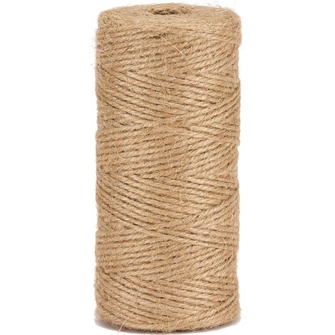 La cordeline Spago di iuta naturale Ø1,5 mm ± 100 m per il giardinaggio, fai da te, attività manuali BJN100, naturale (1/5)