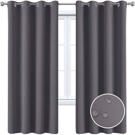 Tende oscuranti,2 pezzi,Isolamento termico,Con pannelli in rete,Decorazione d'interni per camera da letto/soggiorno,160132 cm,Stile 13 (1/5)