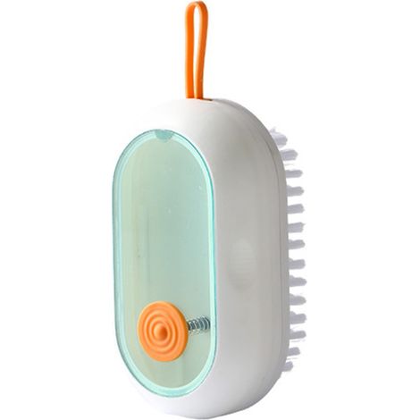 Brosse à linge multifonction avec distributeur de détergent, poils doux en nylon pour chaussures et vêtements, design suspendu pratique (1/5)