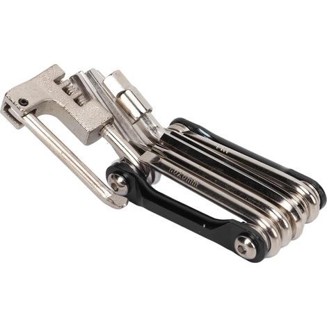 CSPARKV Kit de réparation de vélos, kit d'outils de VTT, outil multifonction portable, équipement multifonction, accessoires, kit de réparation de pneus pour vélos, outils de réparation de route, acce (1/5)