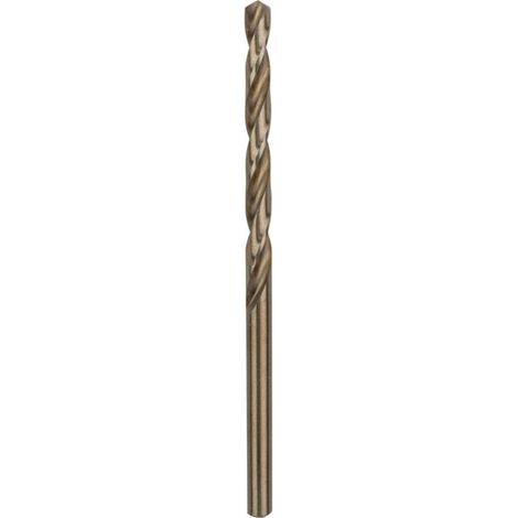 Foret hélicoïdal en acier inoxydable PRO HSS-Co, 5,1 x 52 x 86 mm, lot de 10