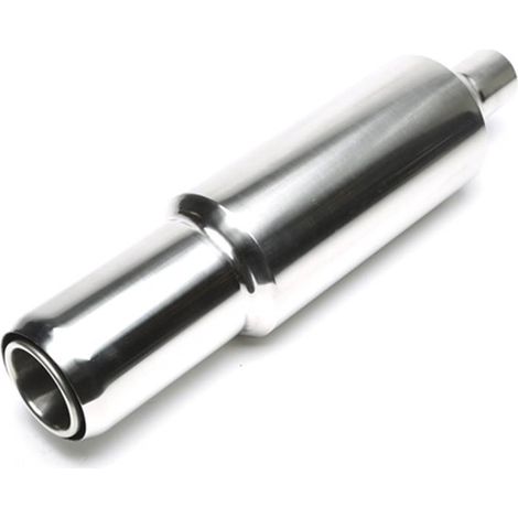 Silencieux arrière sport universel inox TA Technix 115 / 80mm rond-27480581