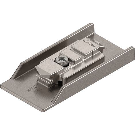Blum Clip Cristallo-Montageplatte zum Kleben,  gerade,  Zink f (1/5)