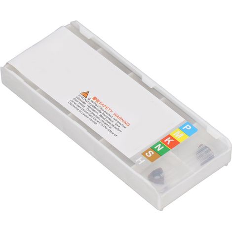 Kit de 10 plaquettes de tournage en carbure pour fraiseuse CNC, compatible avec WCMX030208FN (1/5)