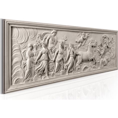 Tableau Imprimé "Relief : Apollo & Muses" 50 x 150 cm (1/2)
